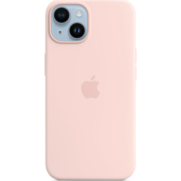 Чехол Apple для iPhone 14 Silicone с MagSafe розовый 2