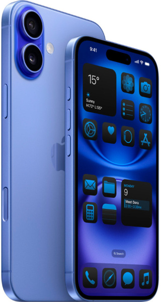 Apple iPhone 16 ультрамарин 2