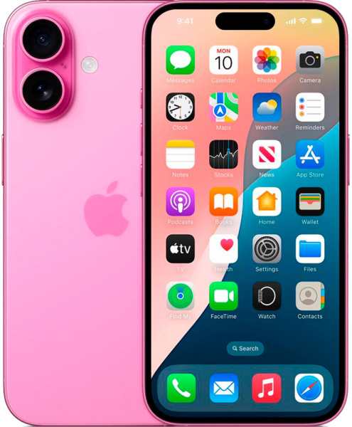 Apple iPhone 16 розовый 1