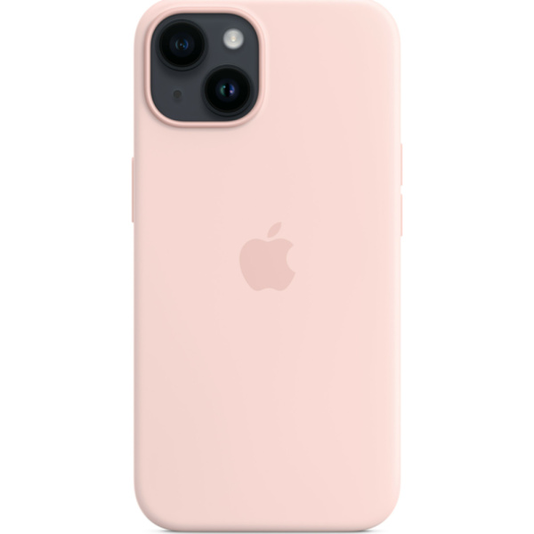 Чехол Apple для iPhone 14 Silicone с MagSafe розовый 4