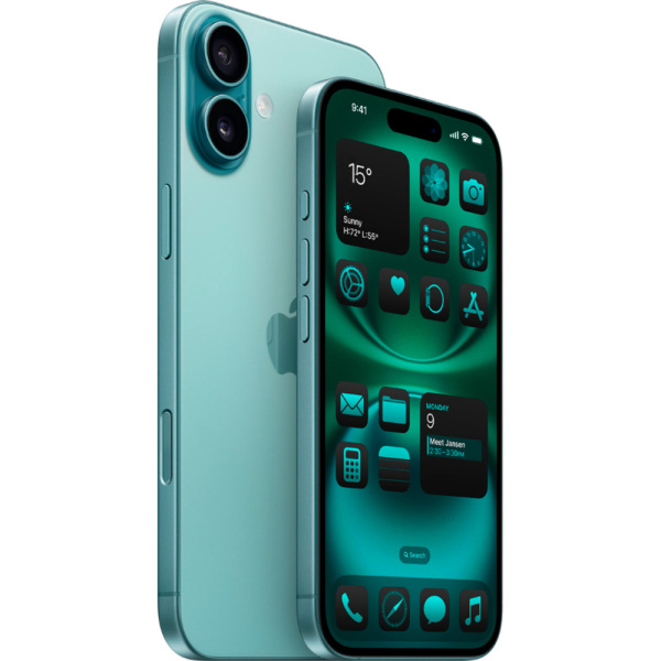 Apple iPhone 16 бирюзовый 2